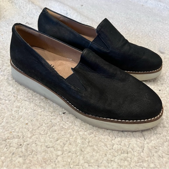Softwalk Womens Whistle Black Slip On Shoes WIDE - Picture 3 of 7